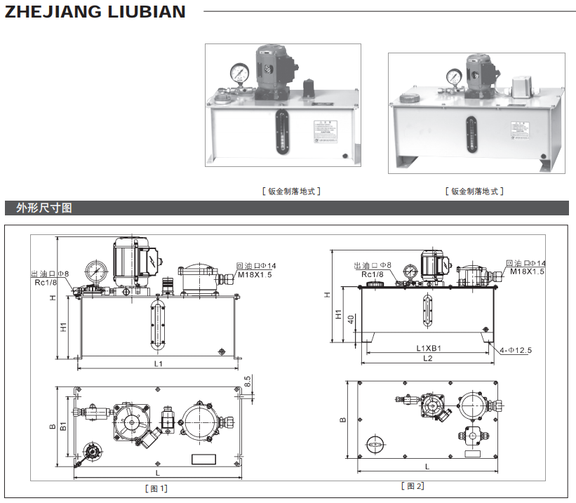 間歇式電動稀油潤滑泵（站）XHZ 型（鈑金油箱）參數(shù)3.png