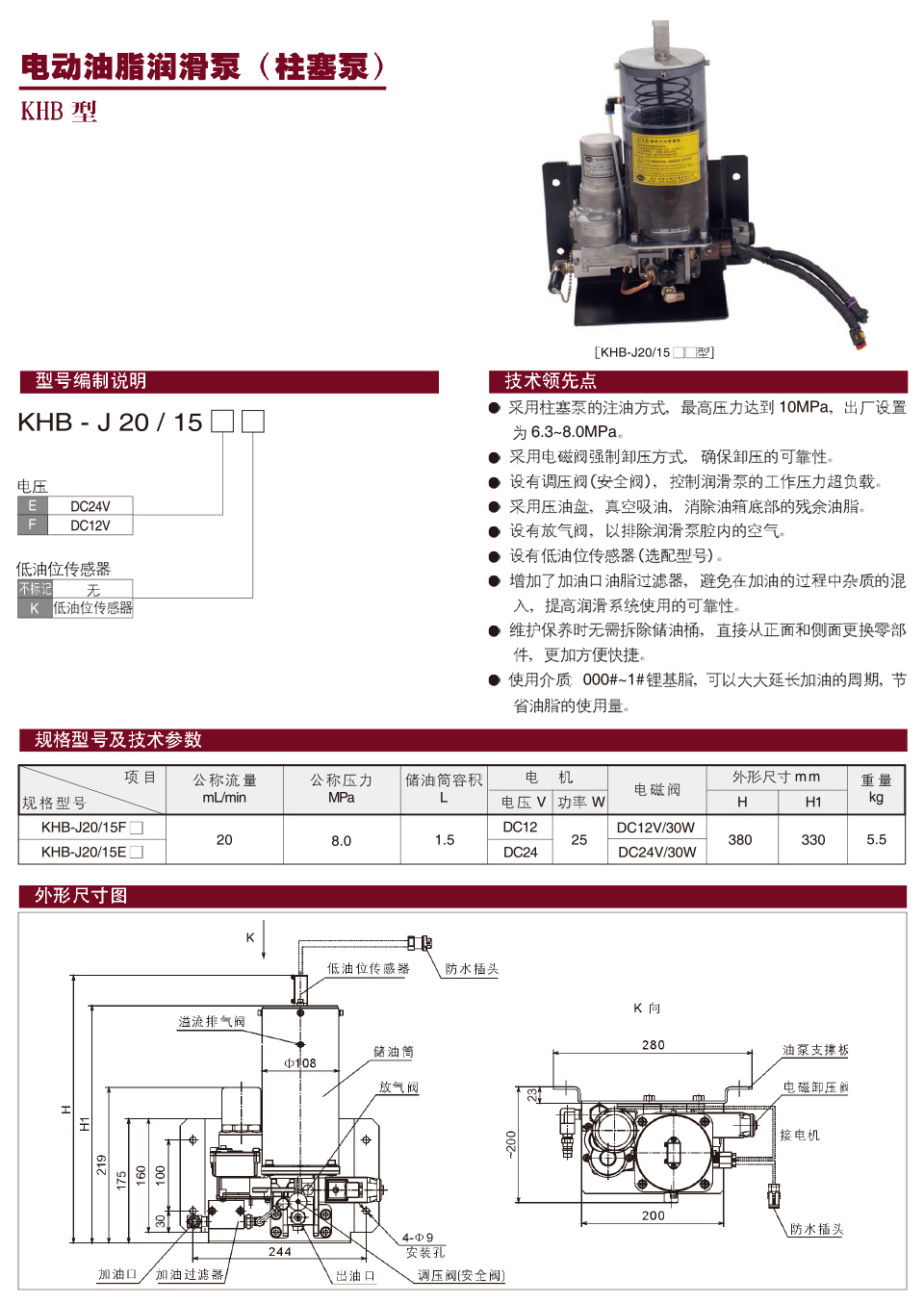 電動油脂潤滑泵(柱塞泵)KHB-J20-15型參數(shù).jpg